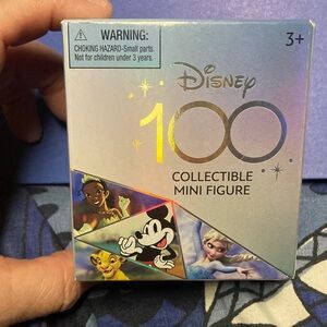 Disney 100 Collectible Mini Figure Box with Colorful Character
